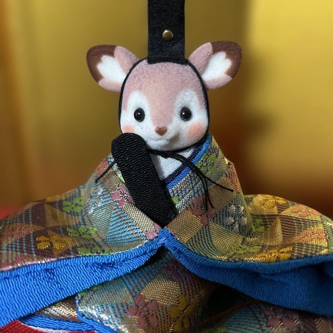 シルバニア　シカのお内裏お雛様