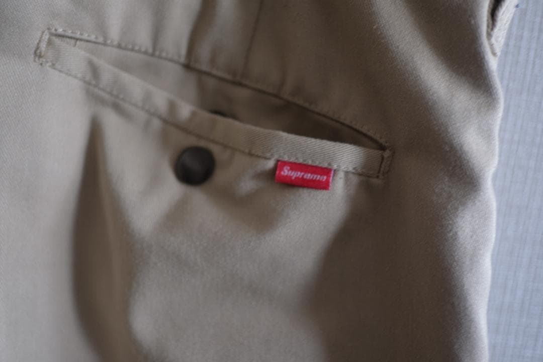 Supreme チノパン ベージュ 32