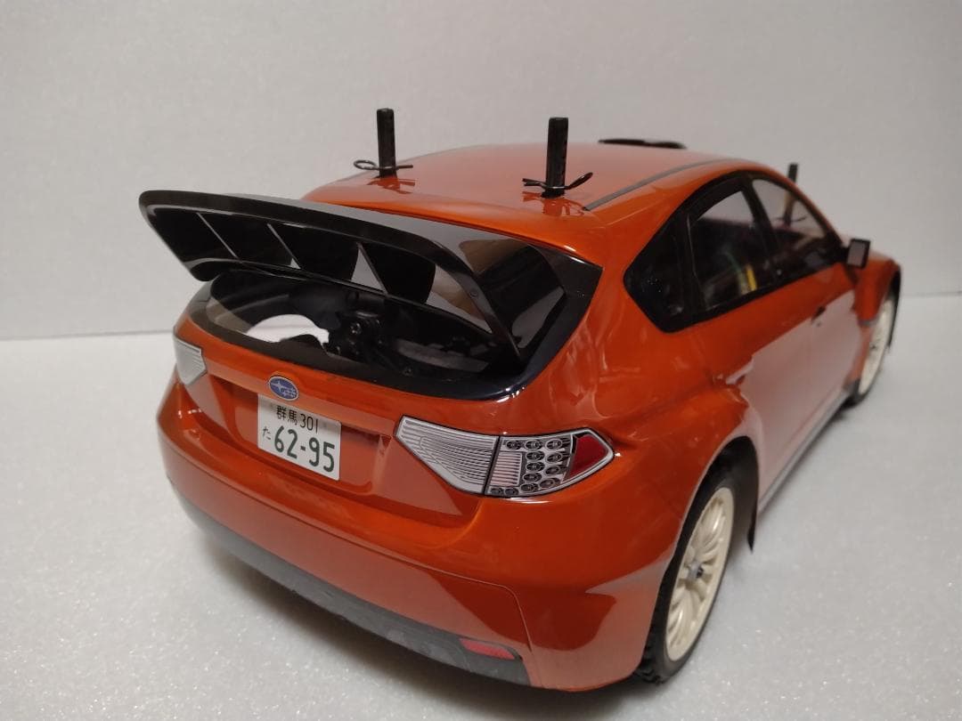 タミヤ　ＸＶ－０１シャーシ　インプレッサボディ付き