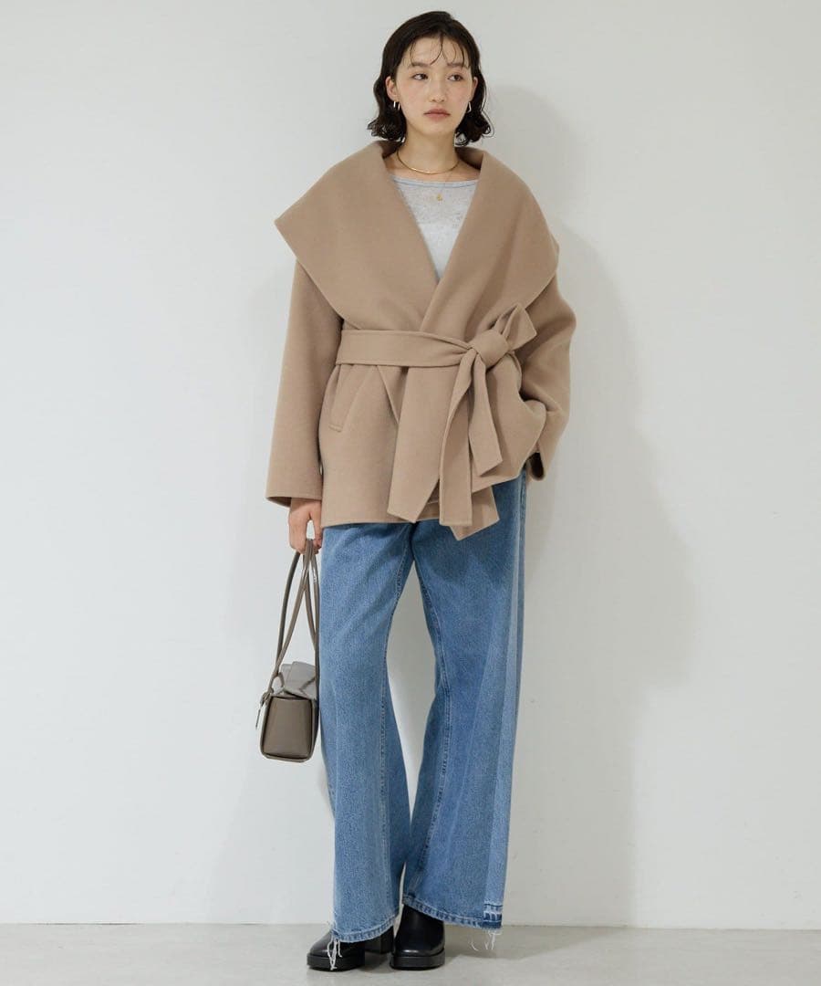 【新品未使用品】 25AW GALLARDAGALANTE リバーショールコート