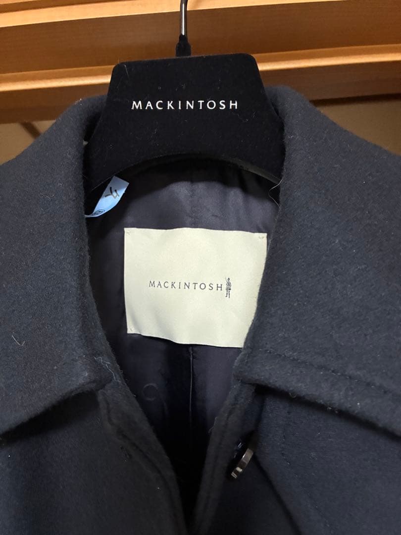 MACKINTOSH ハンビーコート　ネイビー　4