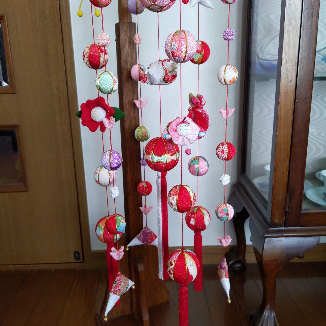 ちりめん細工　おひな様下げ飾りさげもん　　 おばちゃま