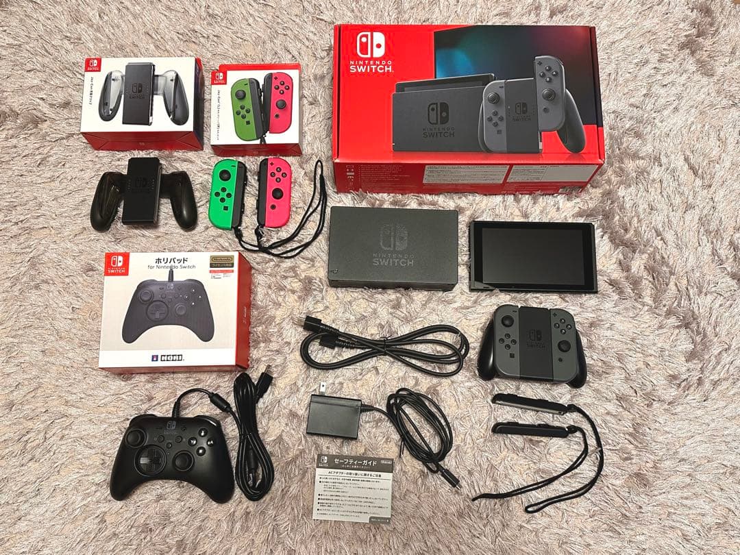 Nintendo Switch 本体 + ジョイコン + プロコントローラー