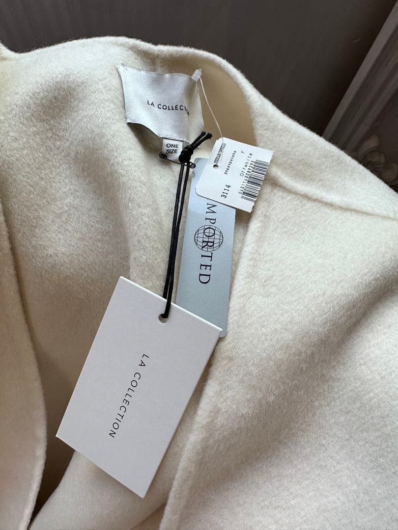 R*a様 【新品タグ付き】中村江里子さん着用ロングポンチョ