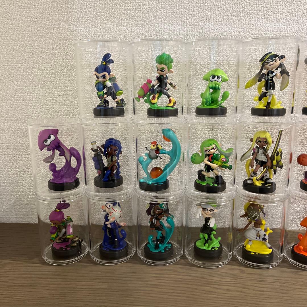 amiibo スプラトゥーン　全種類　コンプリート　限定あり