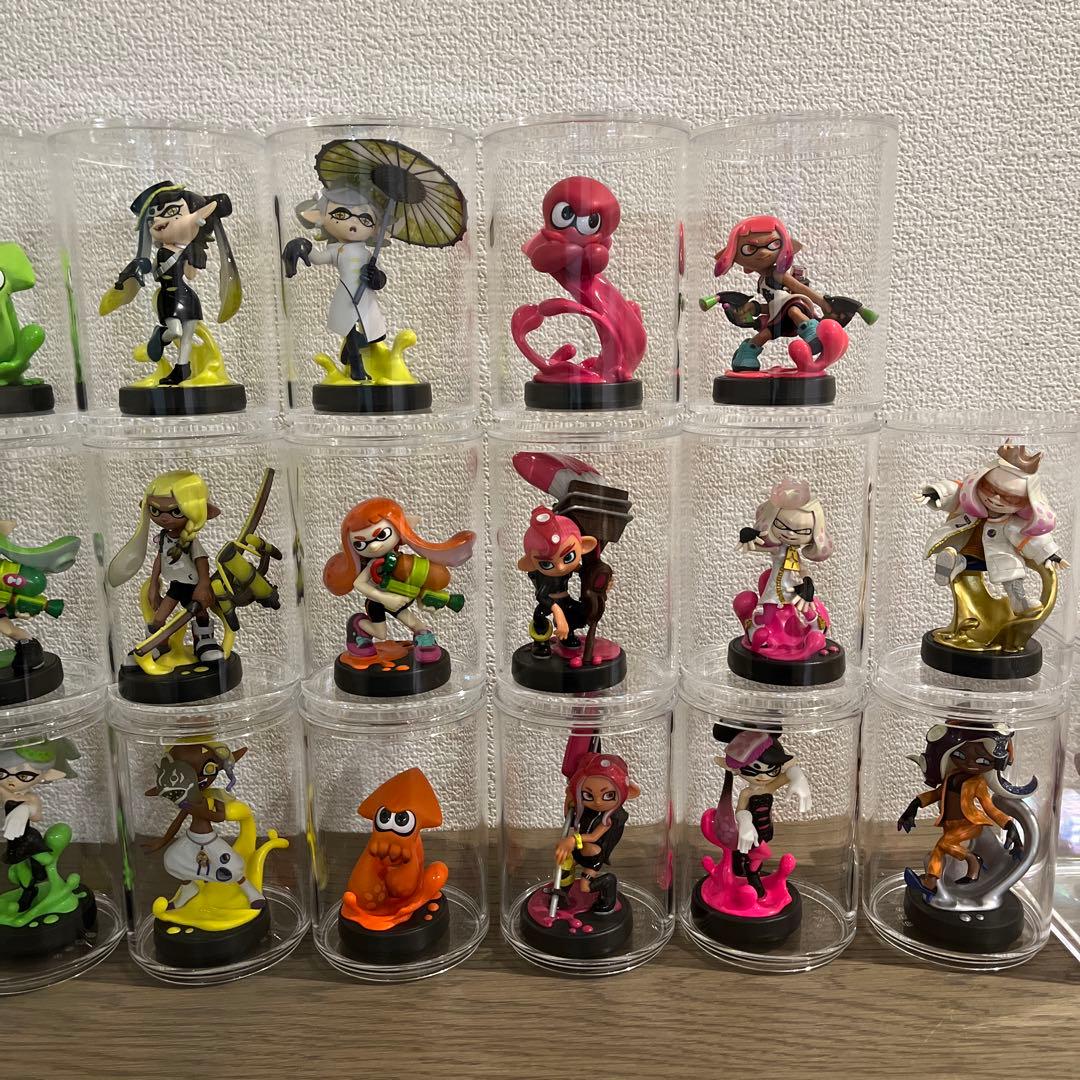 amiibo スプラトゥーン　全種類　コンプリート　限定あり