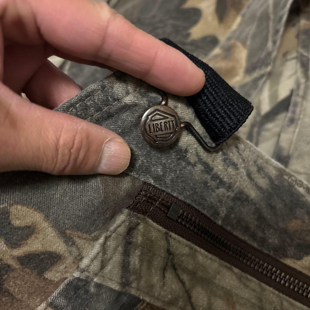 90s LIBERTY リアルツリー オーバーオール メンズ 42 送料込み