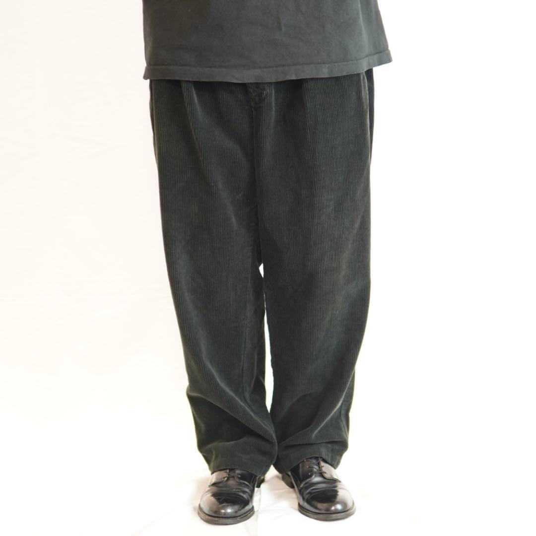 Polo by Ralph Lauren 2タック 太畝 コーデュロイ パンツ