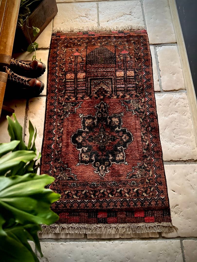 トライバルラグ　ヴィンテージラグ　アフガンラグ　トルクメン　プリミティブアート