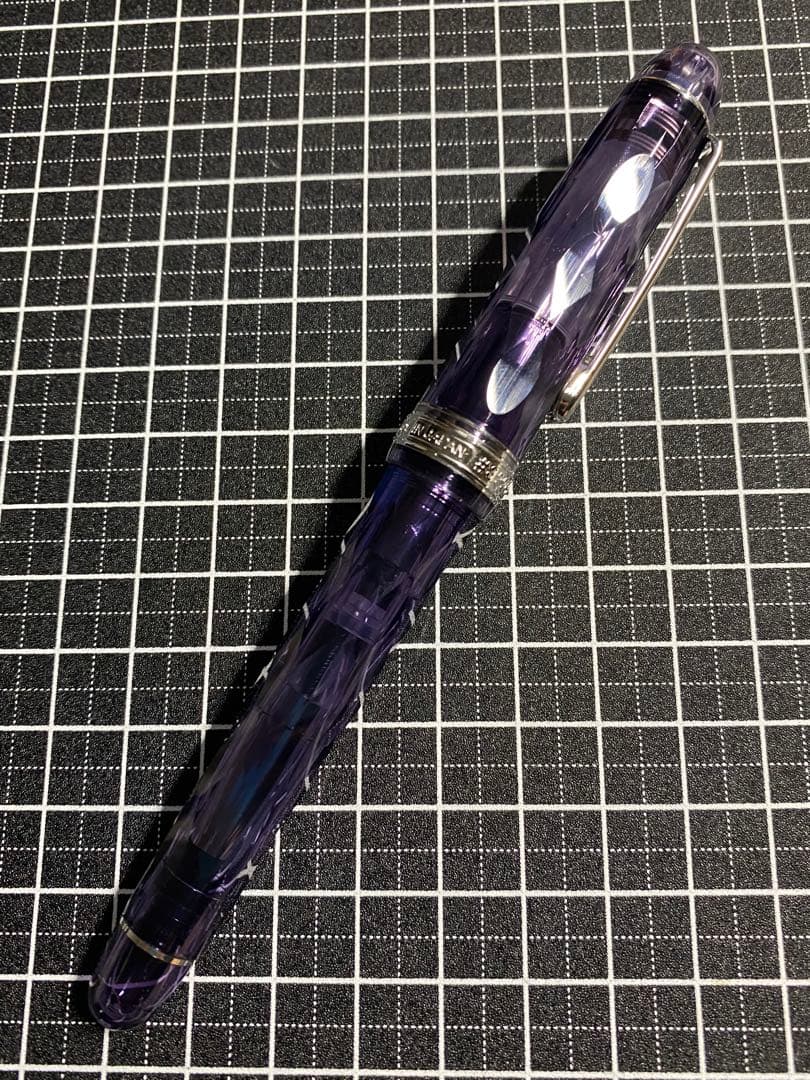 Platinum CENTURY #3776 紫雲　万年筆　字幅B