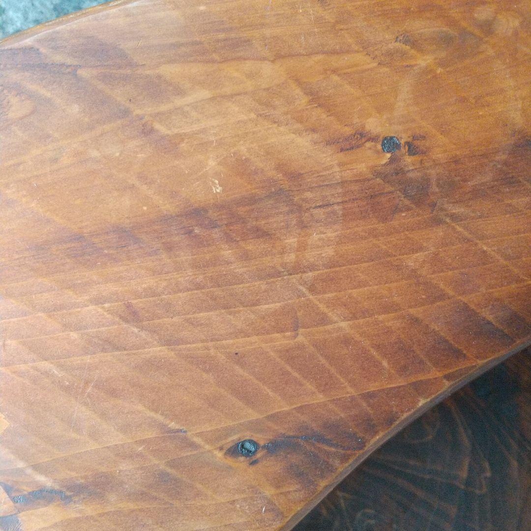 【q087/k】 おやじの椅子 木製 無垢 矢澤金太郎 椅子