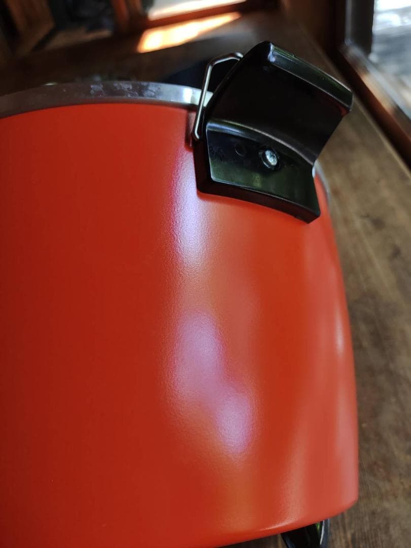 ★台湾製★大同★TATUNG★炊飯器★赤・オレンジ色★蒸し機能付き