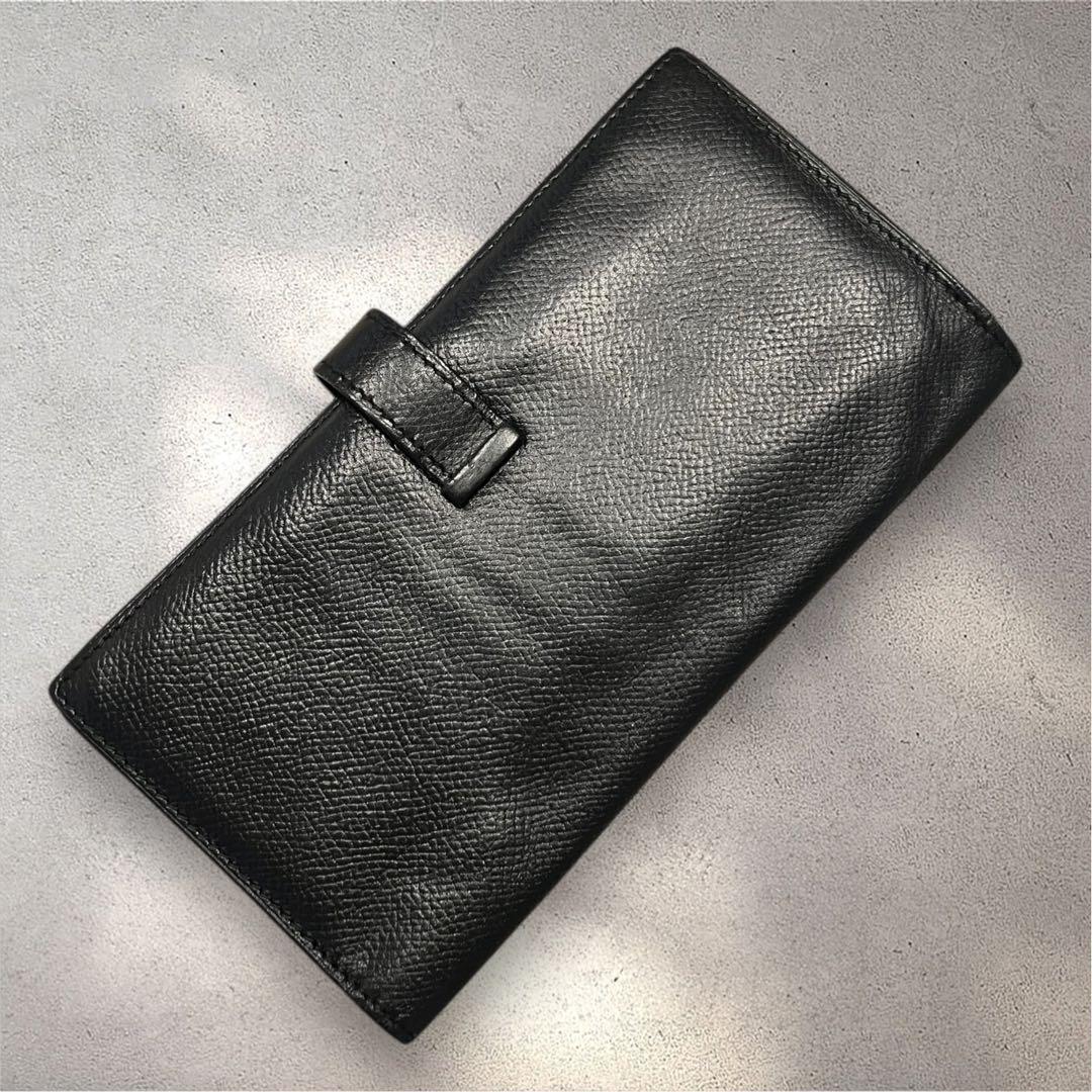 エルメス　財布　ベアンスフレ　ブラック　ウォレット