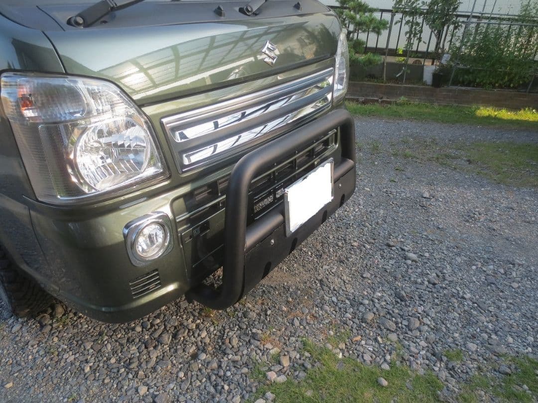 キャリィDAT16 パイプバンパーガード　マットブラック