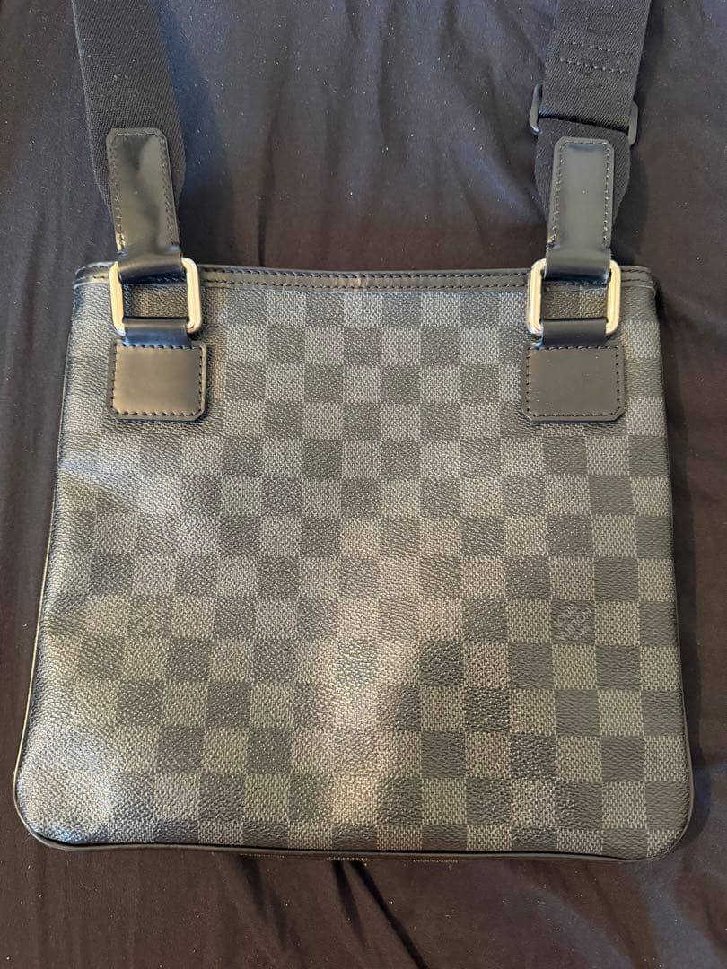［美品］ルイヴィトン ダミエグラフィットトマス ショルダーバッグサコッシュ