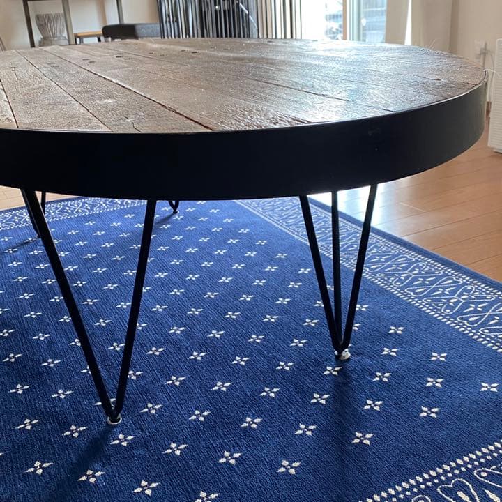 古材アイアンウッドテーブル