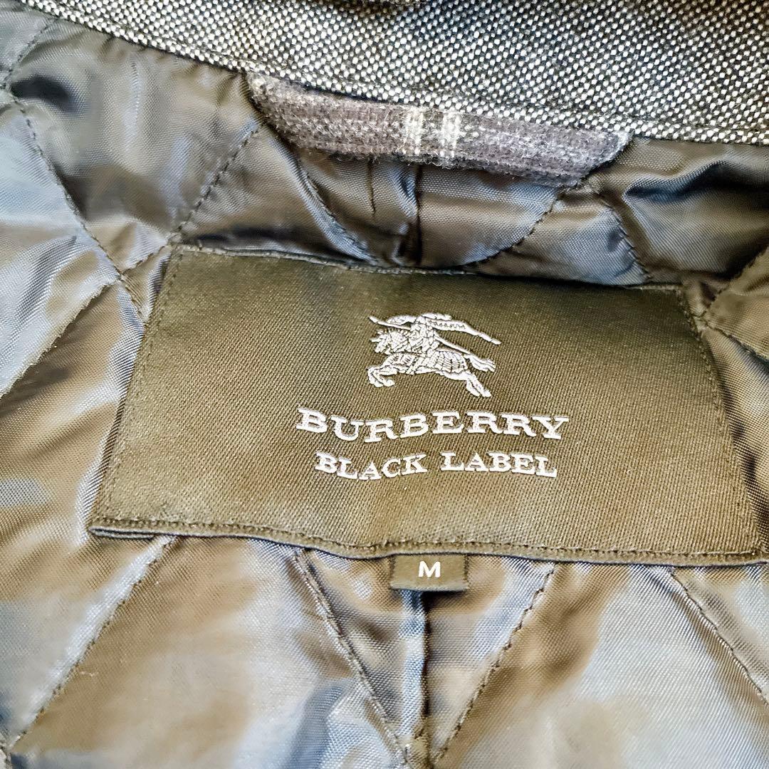 美品　バーバリー　ブラックレーベル　シャドーホース　ダッフルコート