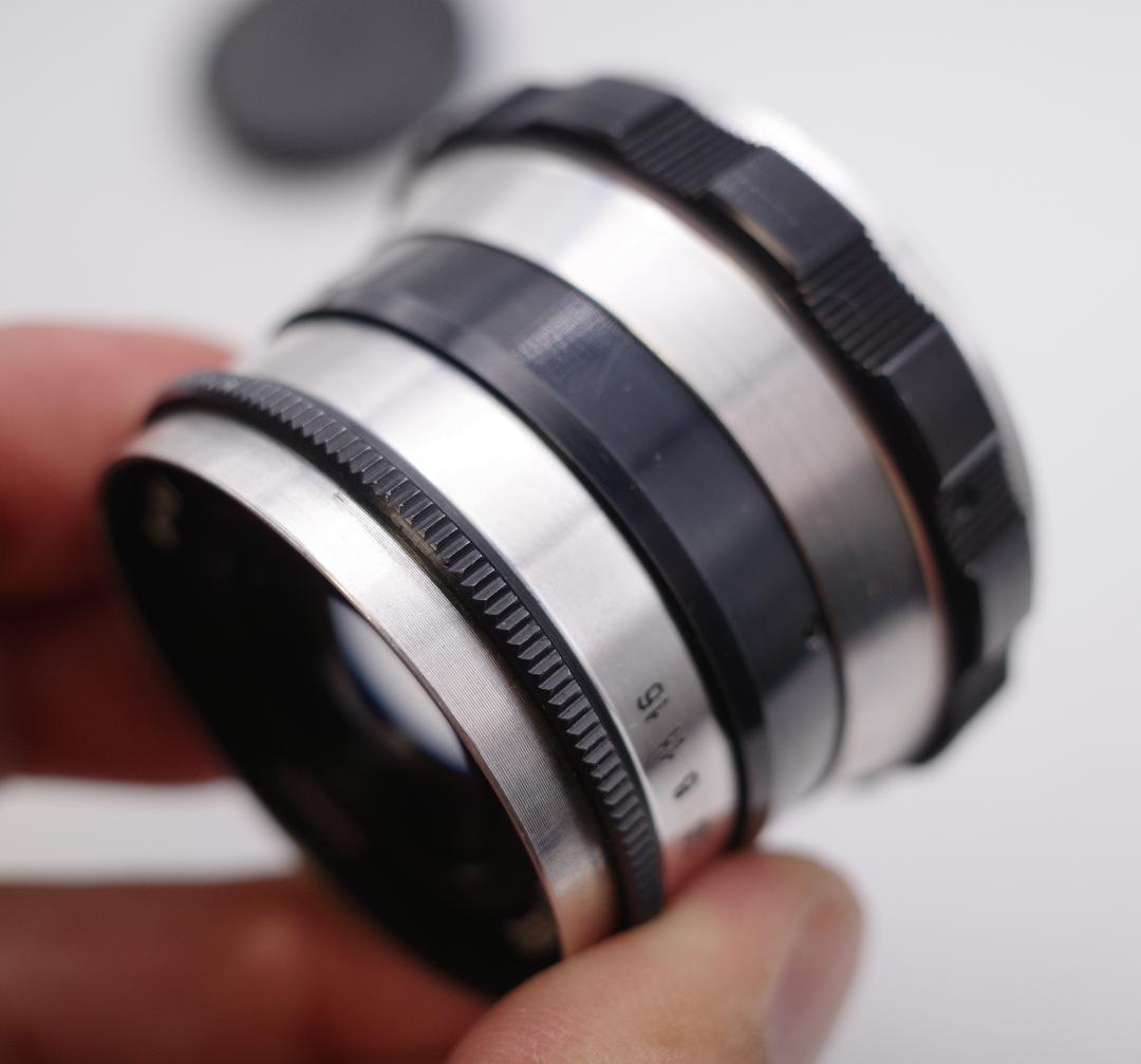 24デッドストック新品未使用インダスター61　ゼブラ 53ｍｍｆ2.8　L39