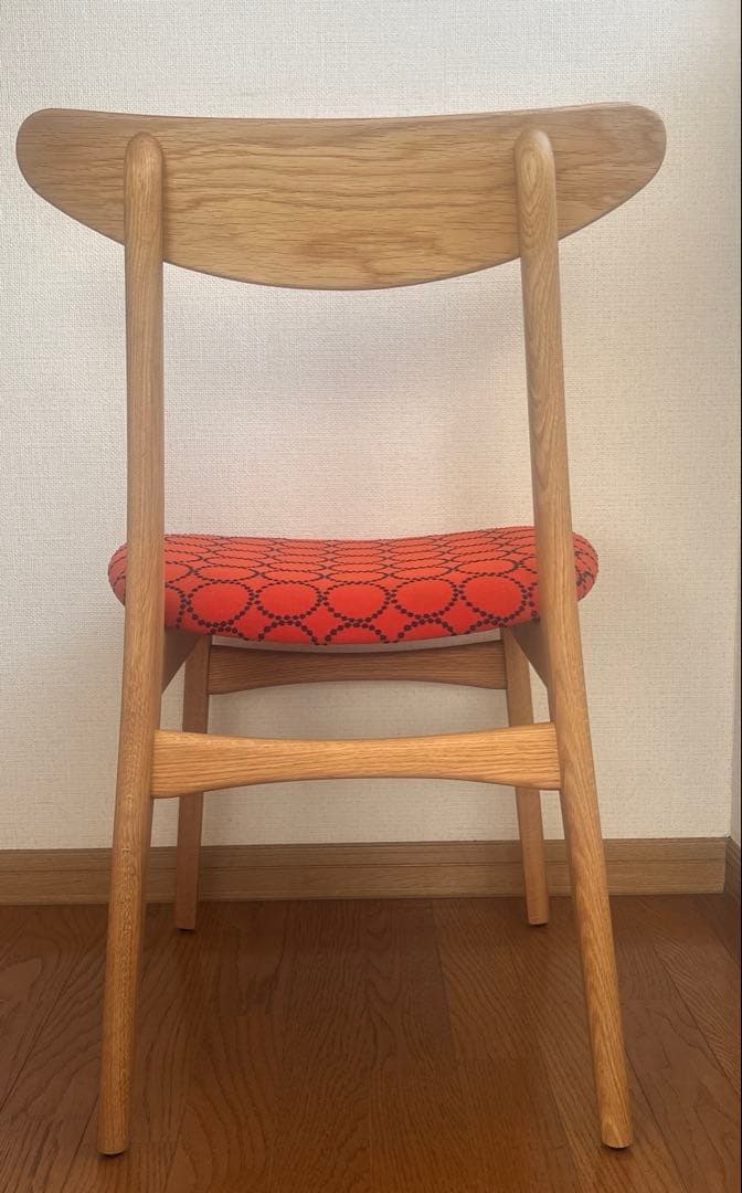 ぷりん様　国産無垢材チェア× ミナペルホネン　①