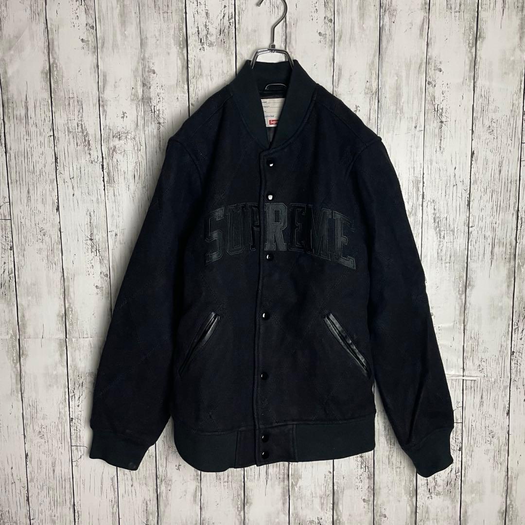 【即完売モデル】シュプリーム☆アーチロゴカラースタジャン　バーシティジャケット