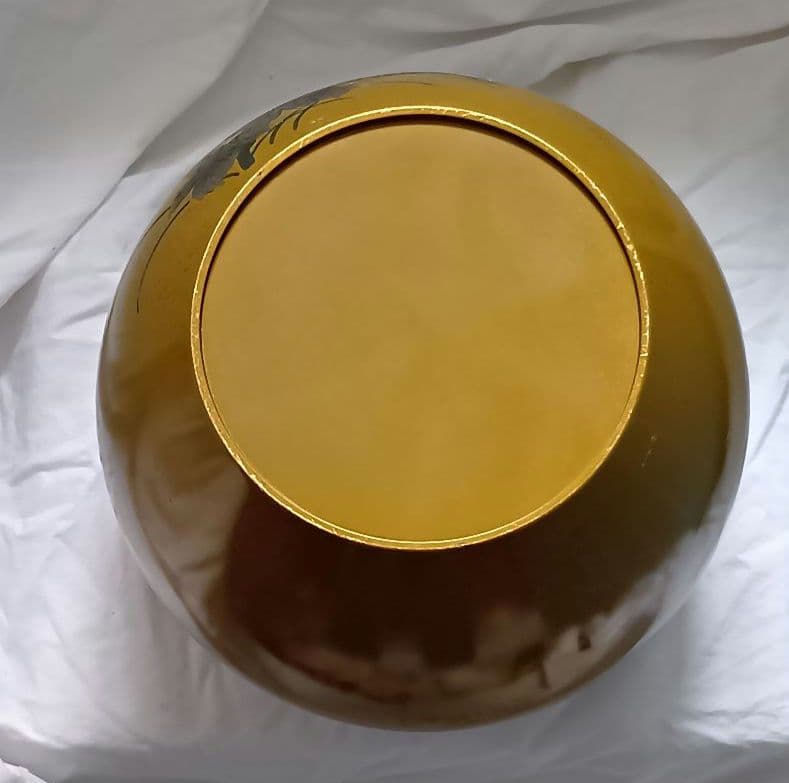 七宝焼　花びん　　⑭