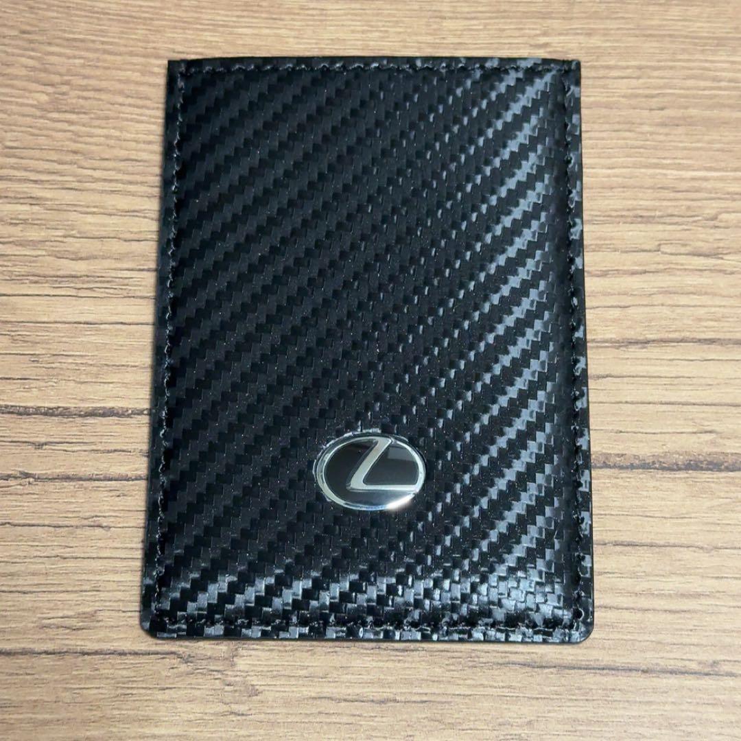 新品未使用　廃盤商品　レクサス純正カードキーケース　イタリア製本革　送料無料