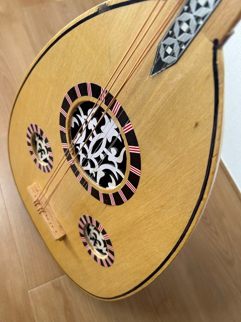 ウード 木製 アーモンド型 レプリカ【演奏不可】