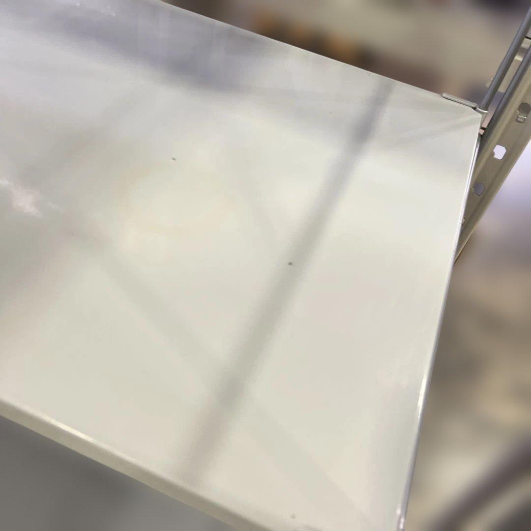 【無印良品】スチールユニットシェルフ◇５段◆バックパネル付◆