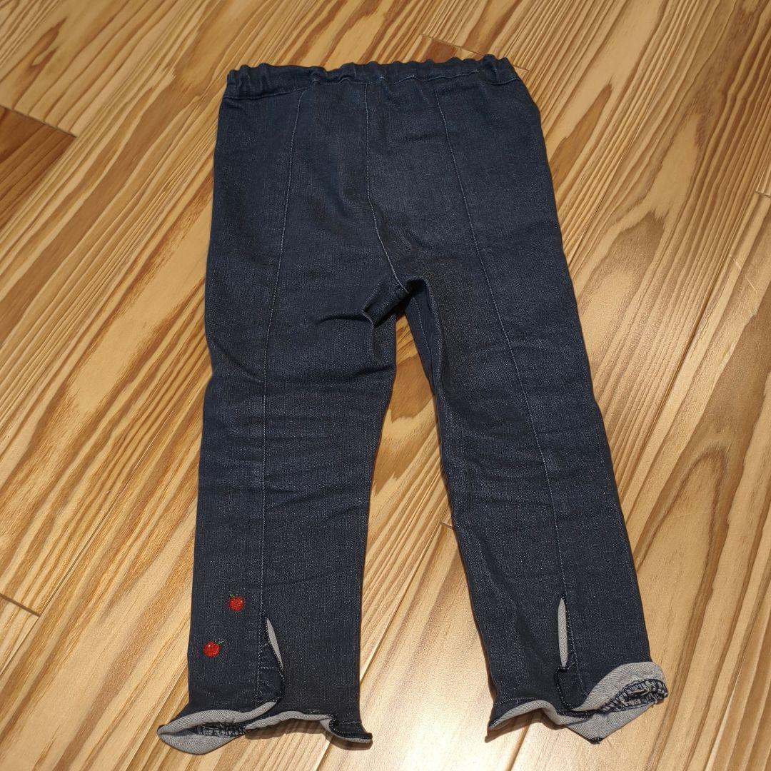 ファミリア　現行品　トレーナー　ズボン　セット　りんご　くまちゃん　90