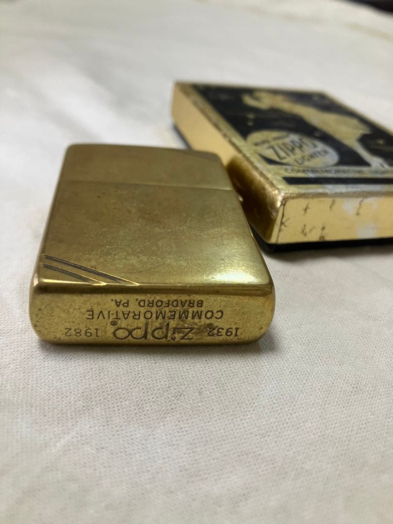 Zippo コメモラティブ1982年製 50周年記念ウィンディモデル