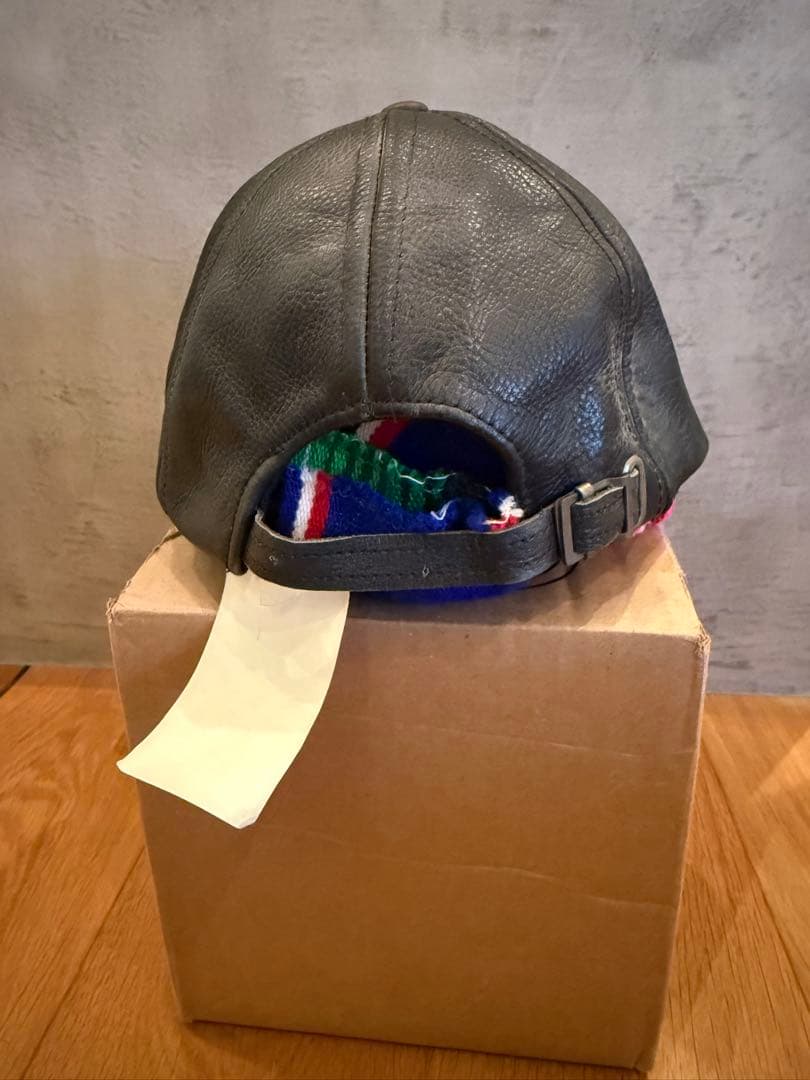 Harley-Davidson ビンテージ　レザーキャップ デッドストック