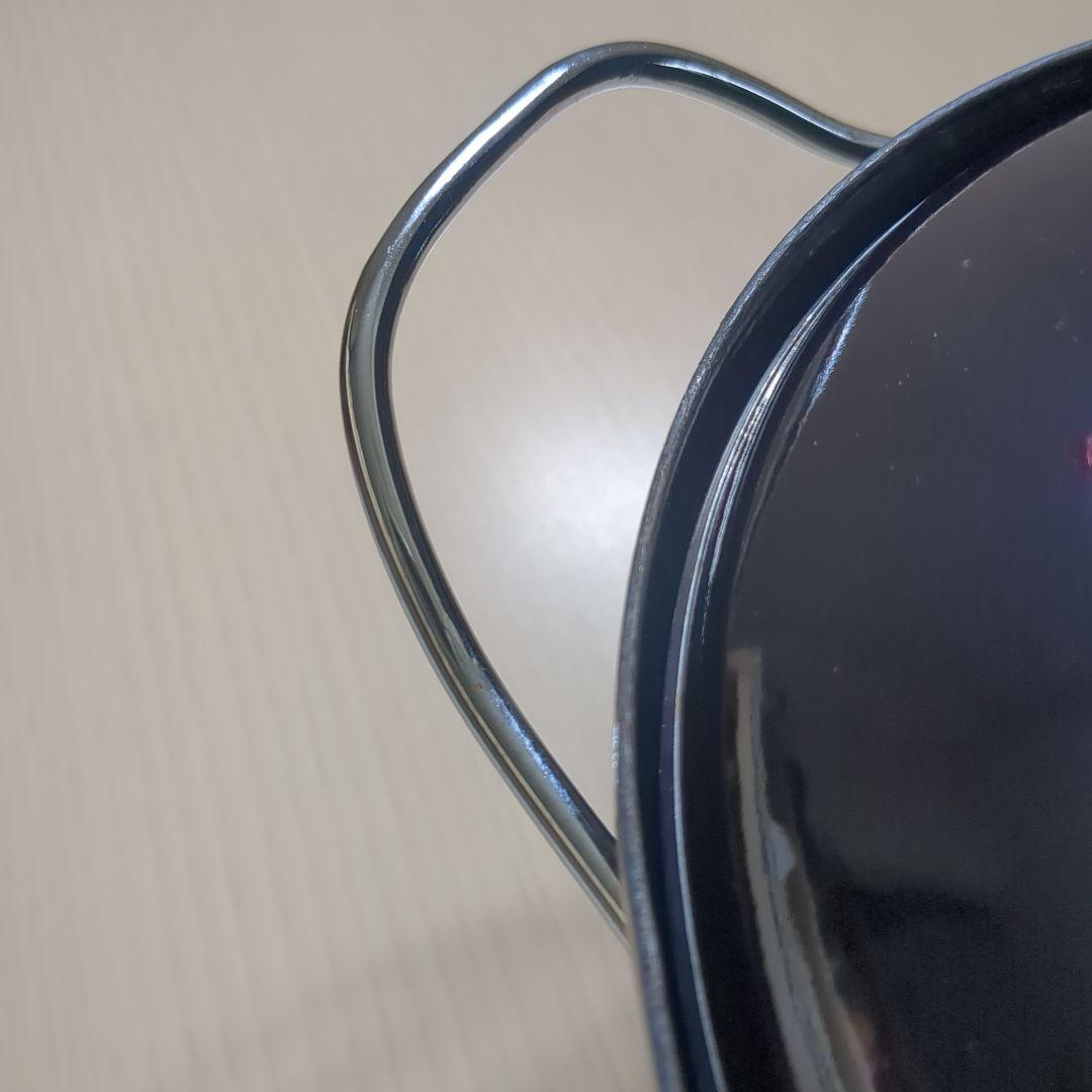 キャサリンホルム　ホーロー鍋　ブラック