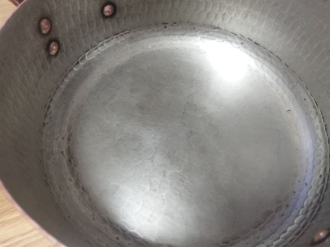 銅鍋 　20cm　 浅型　親子三代