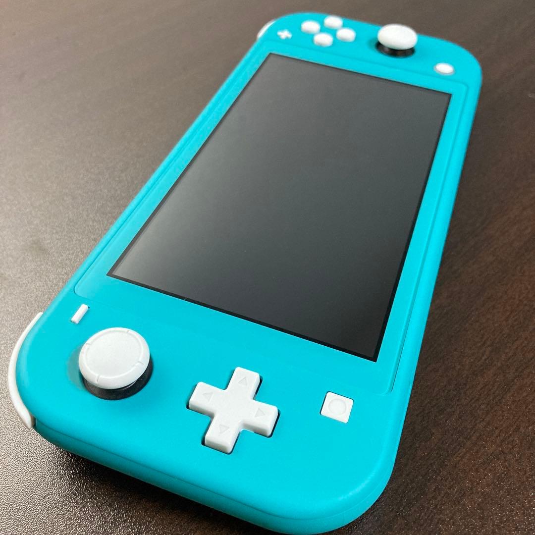 Nintendo Switch Lite ターコイズ 美品 充電器付き