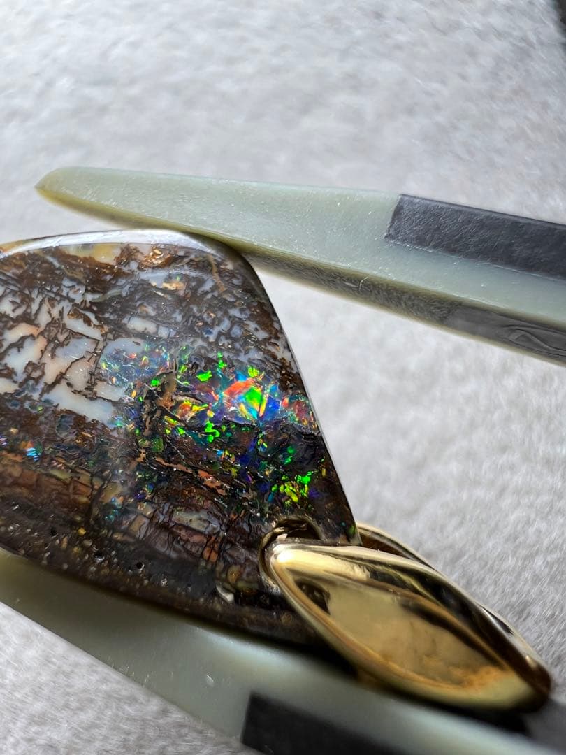 ウッドオパール　ペンダントトップ