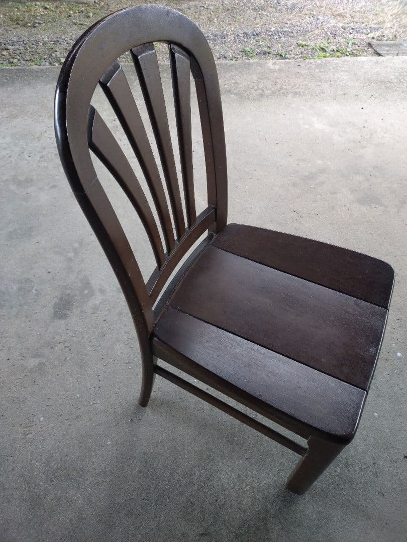 ダイニング　チェア　ブラウン　1脚