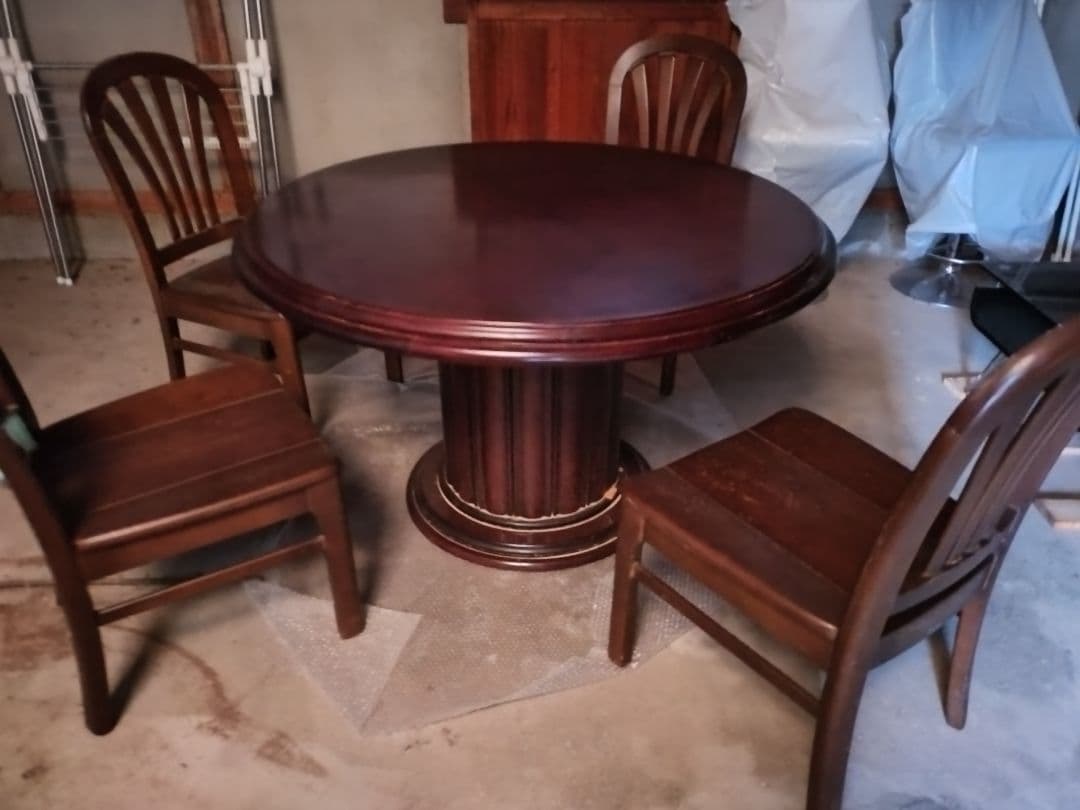 ダイニング　チェア　ブラウン　1脚