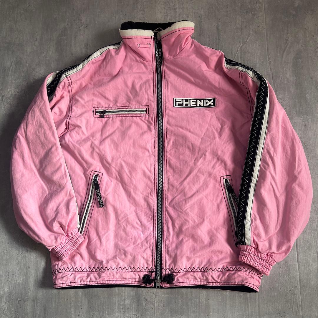 PHENIX スキーウェア 3点 M ダウンベスト付 サイド全開パンツ 90s