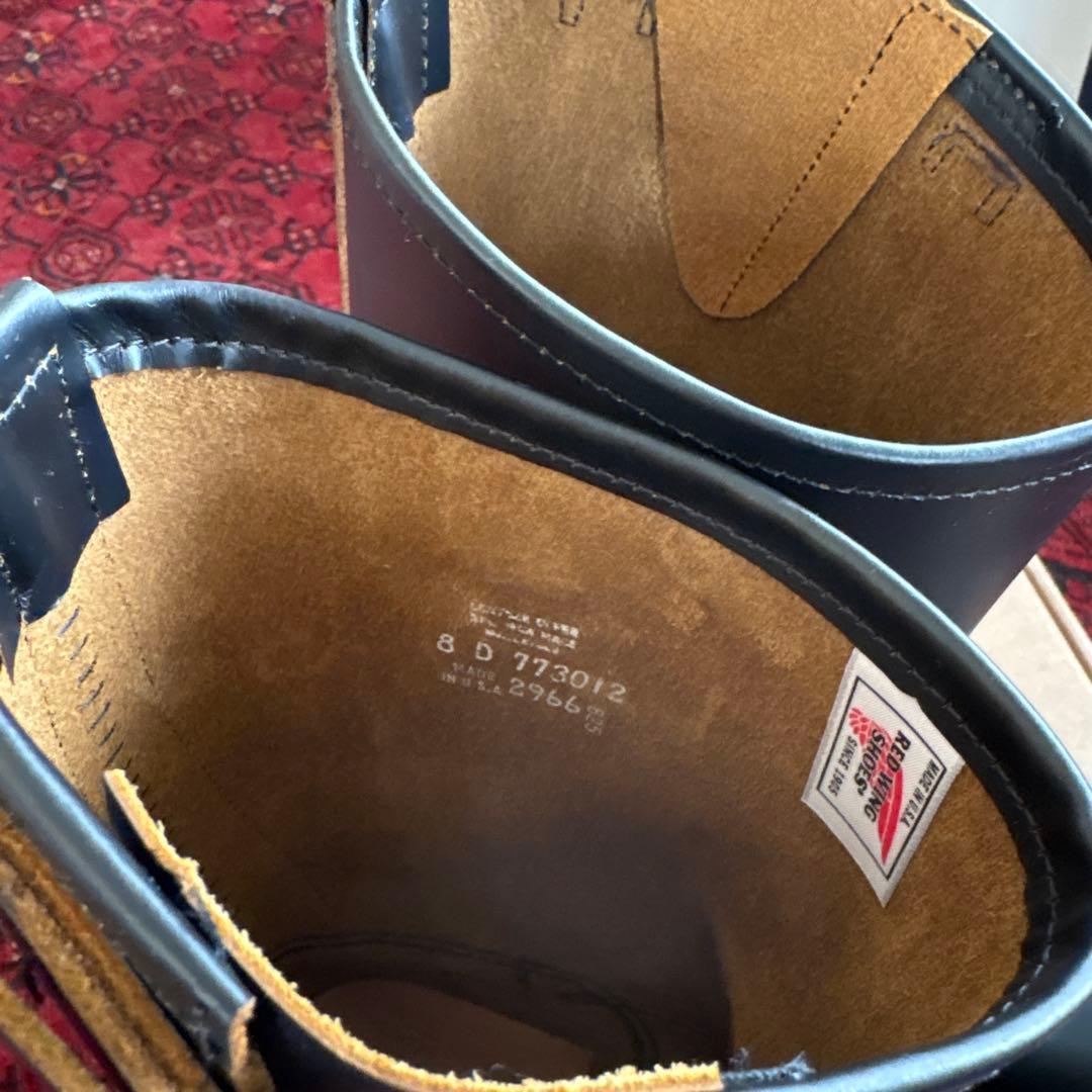 RED WING エンジニアブーツ ブラック2966 室内試着のみ