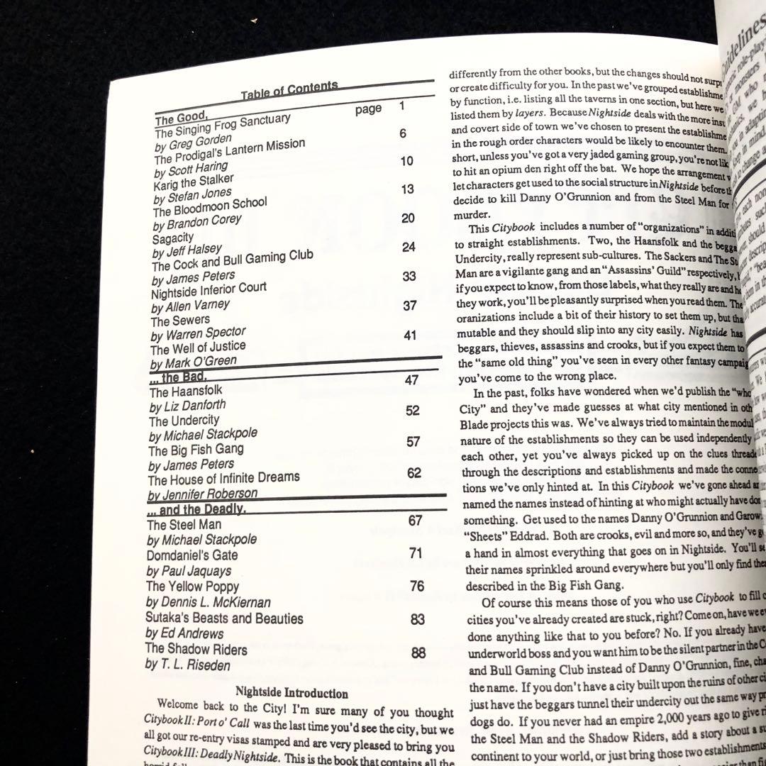 「Citybook（RPGシティブック）」【5冊】Flying Buffalo