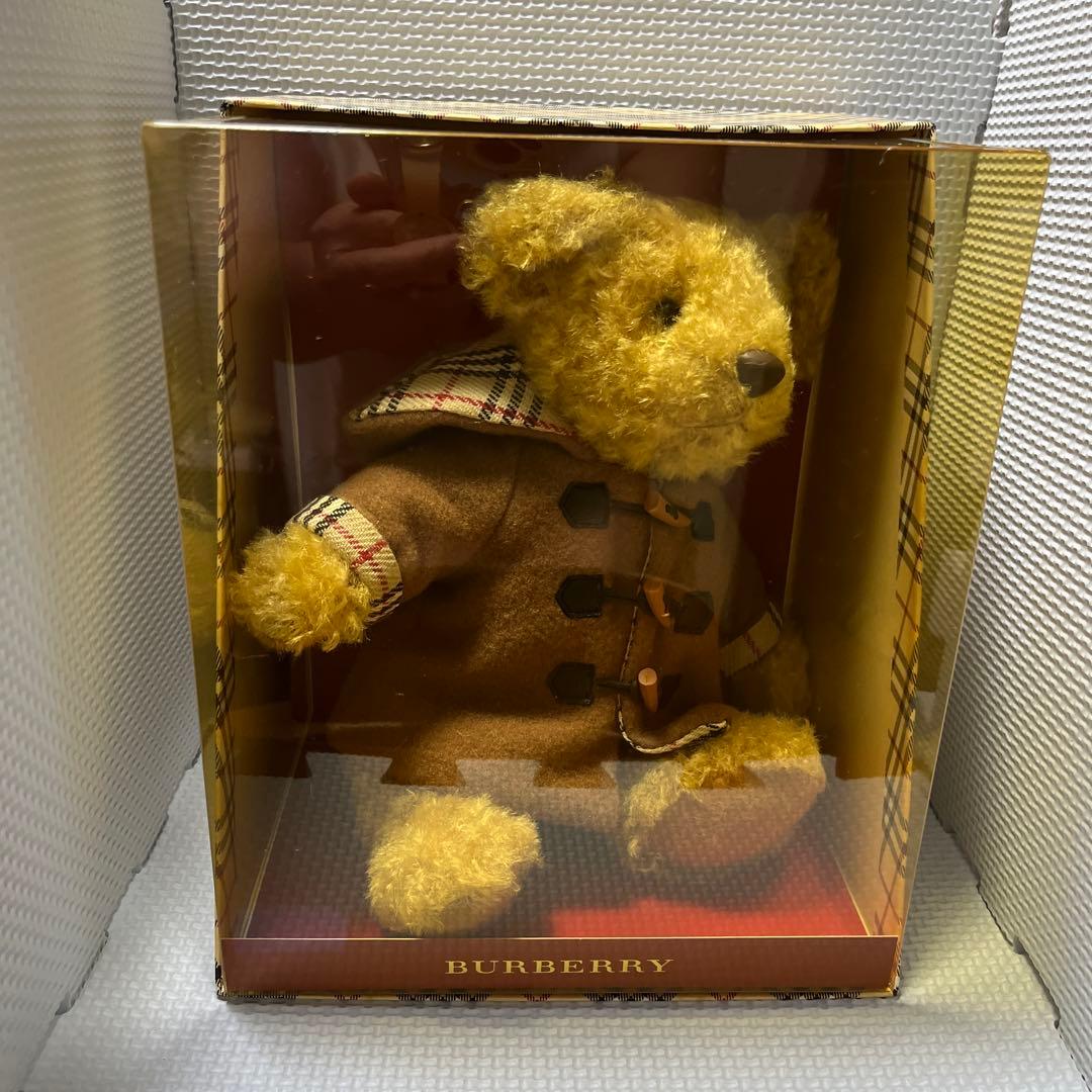 【レア】BURBERRY ぬいぐるみ ダッフルコート
