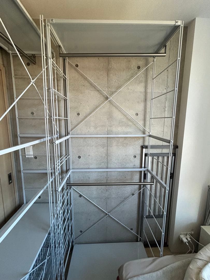 無印良品 スチールユニットシェルフ 3台 特大