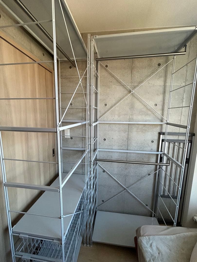 無印良品 スチールユニットシェルフ 3台 特大