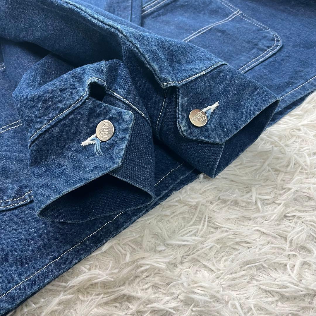 POINTER BRAND Denim Cover Ralls USA製 L