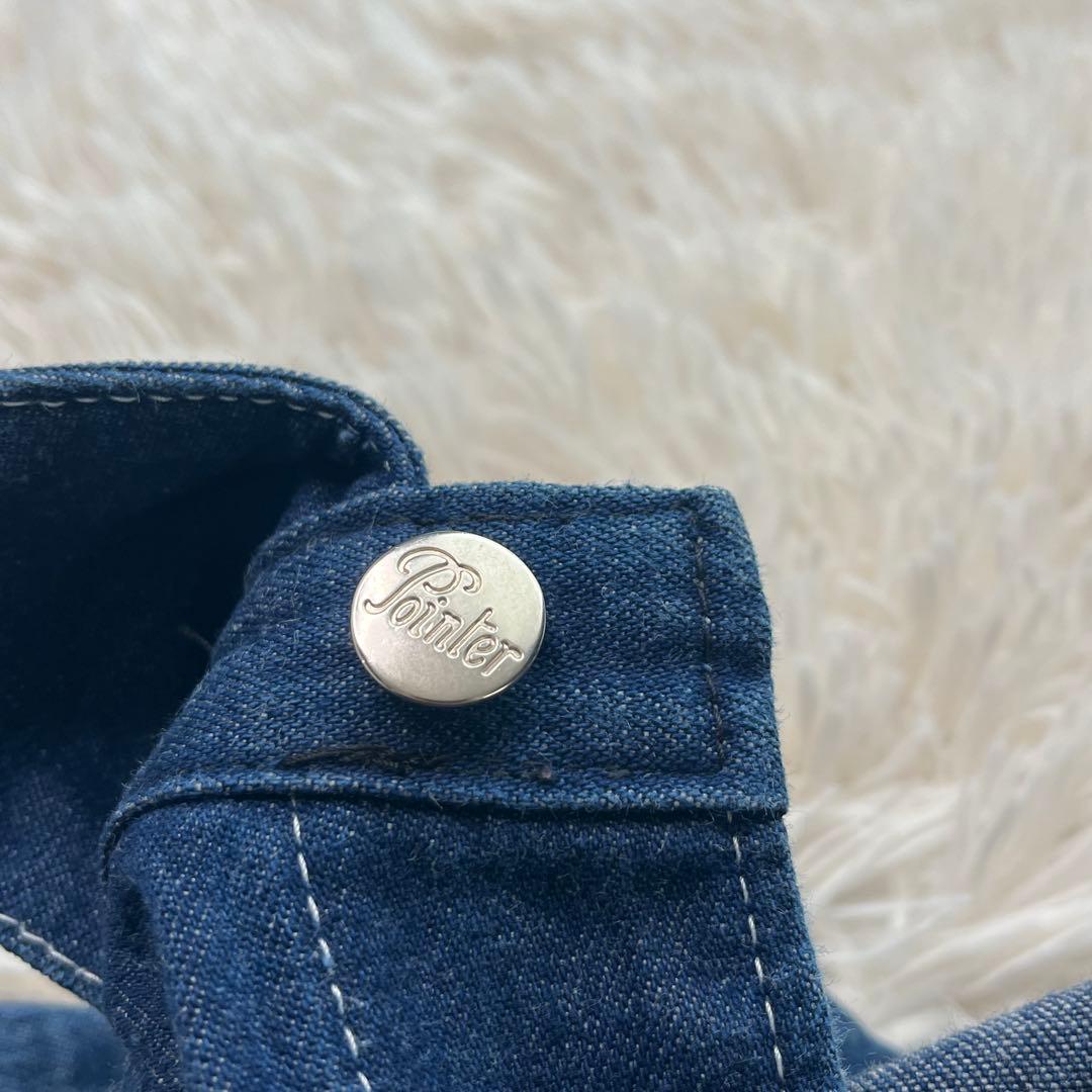 POINTER BRAND Denim Cover Ralls USA製 L