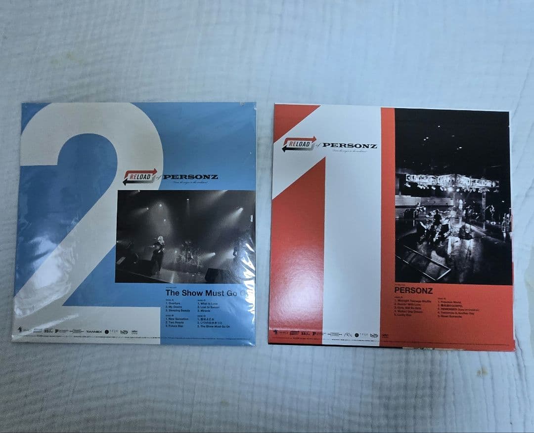 y*o様 サイン入り レコード2枚 パーソンズ PERSONZ レコードリロード