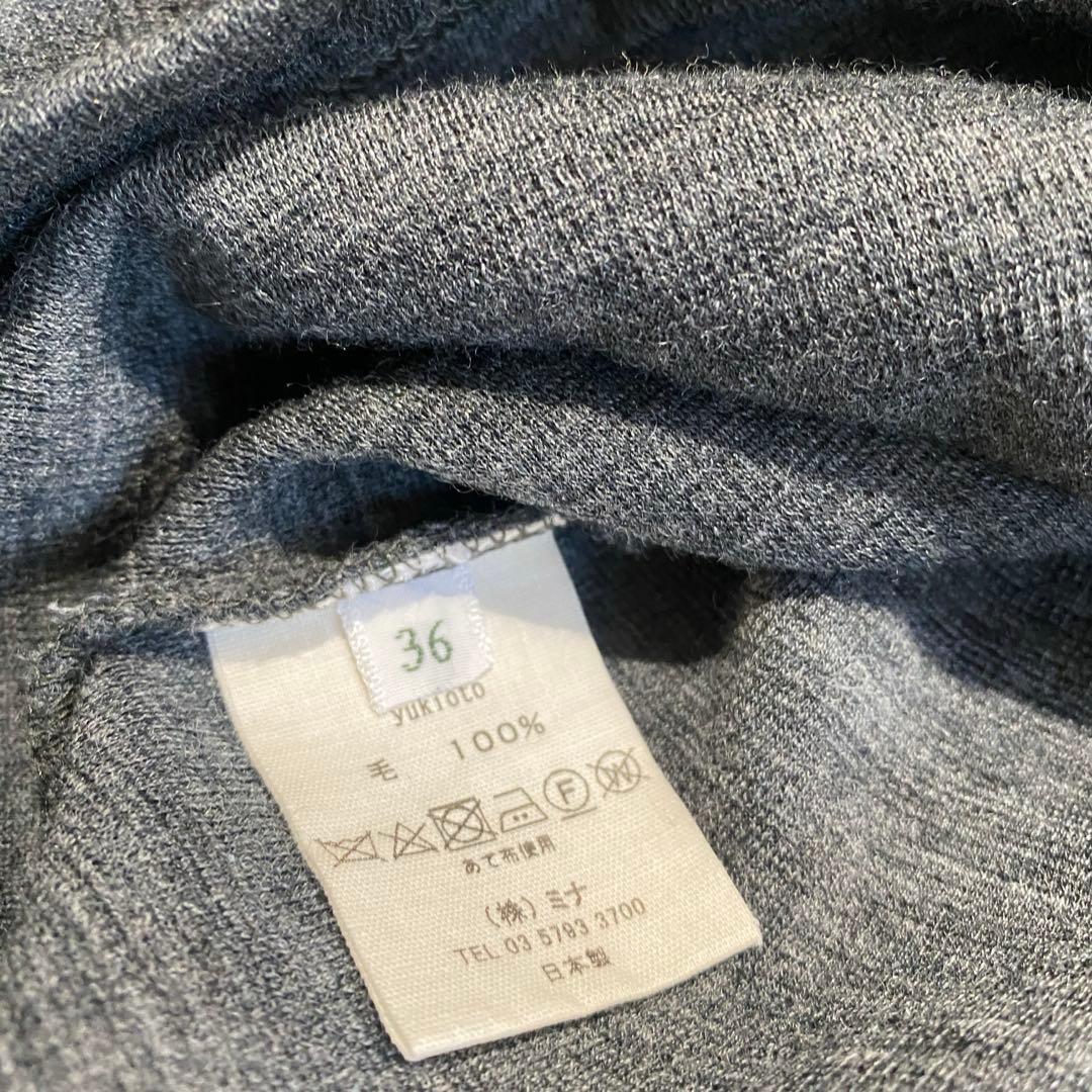 【極美品】ミナペルホネン giretto ちょうちょ ニット セーター