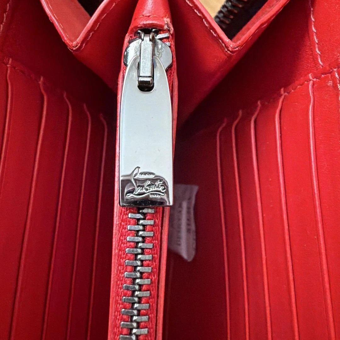 ルブタン クラッチバッグ オーガナイザー グラデーションスタッズ