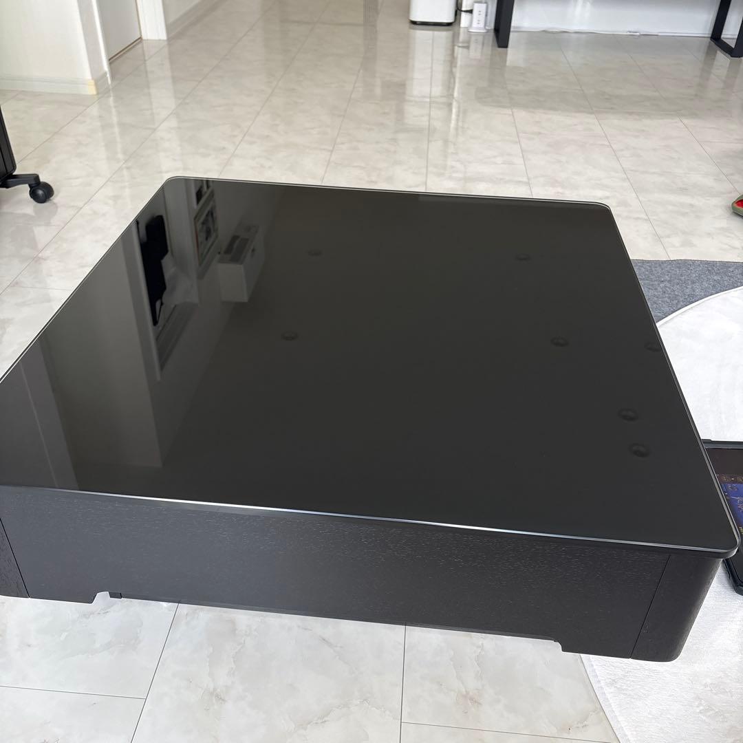 和歌山県〜 引き取り限定‼️ 近くなら運搬します‼️ 黒正方形ローテーブル