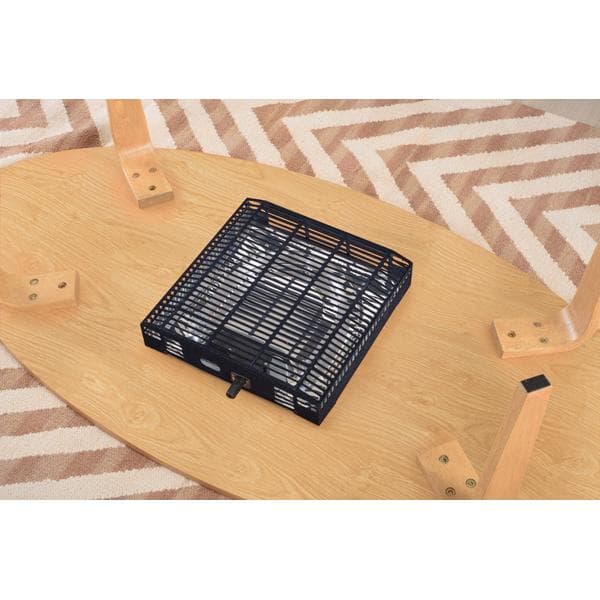 おしゃれ 北欧 暖かい 冬 家族 大型 丸型 こたつテーブル ブラウン